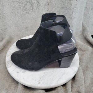 Cordani Shoes Womens EU 37 US 6.5-7 Black Suede Gerry Ankle Boots